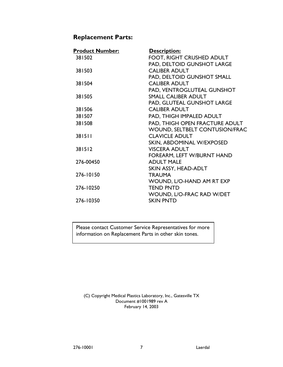 Laerdal Trauma Modules User Manual | Page 8 / 9