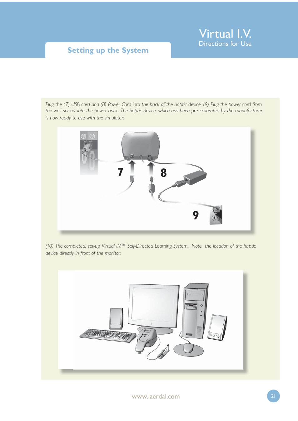 Virtual i.v | Laerdal Virtual IV User Manual | Page 21 / 103