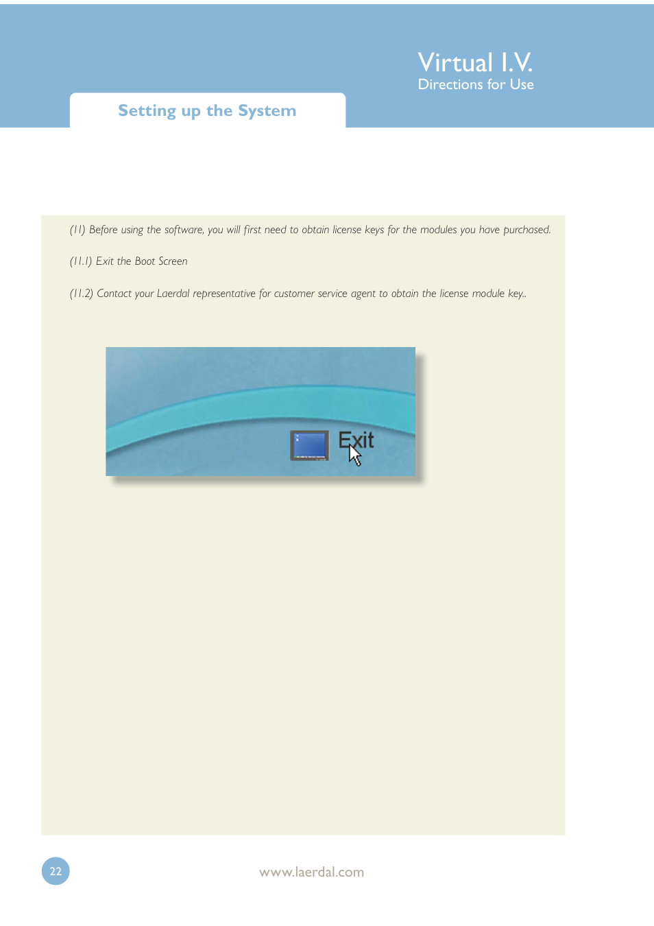 Virtual i.v | Laerdal Virtual IV User Manual | Page 22 / 103