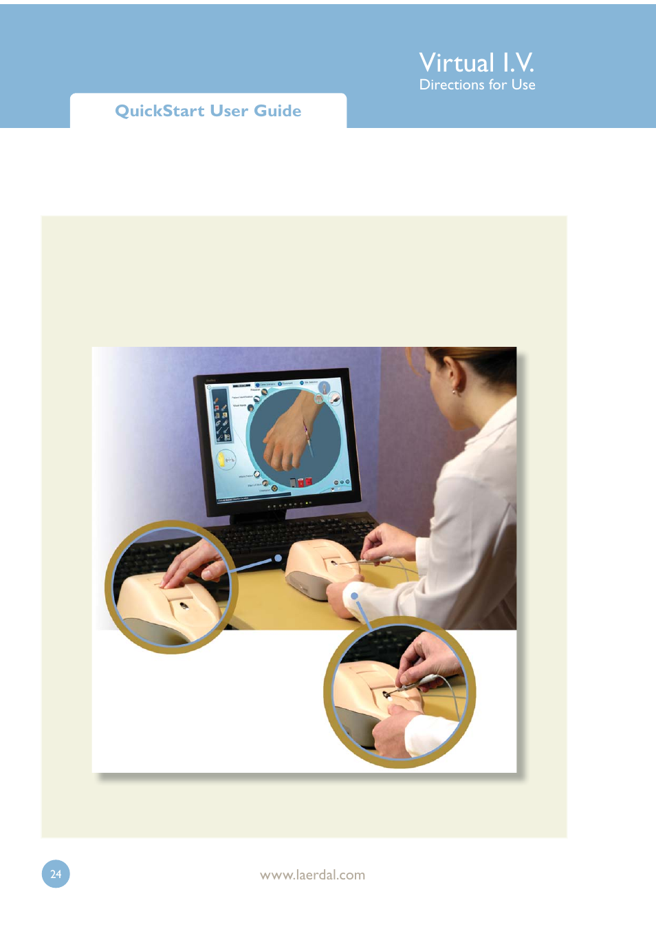 Virtual i.v | Laerdal Virtual IV User Manual | Page 24 / 103