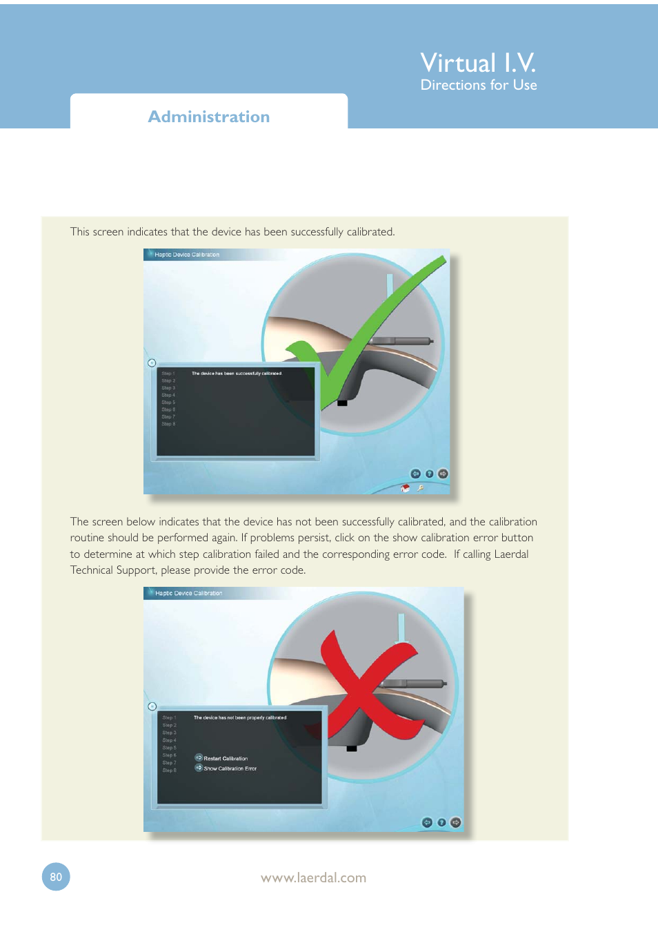 Virtual i.v | Laerdal Virtual IV User Manual | Page 80 / 103