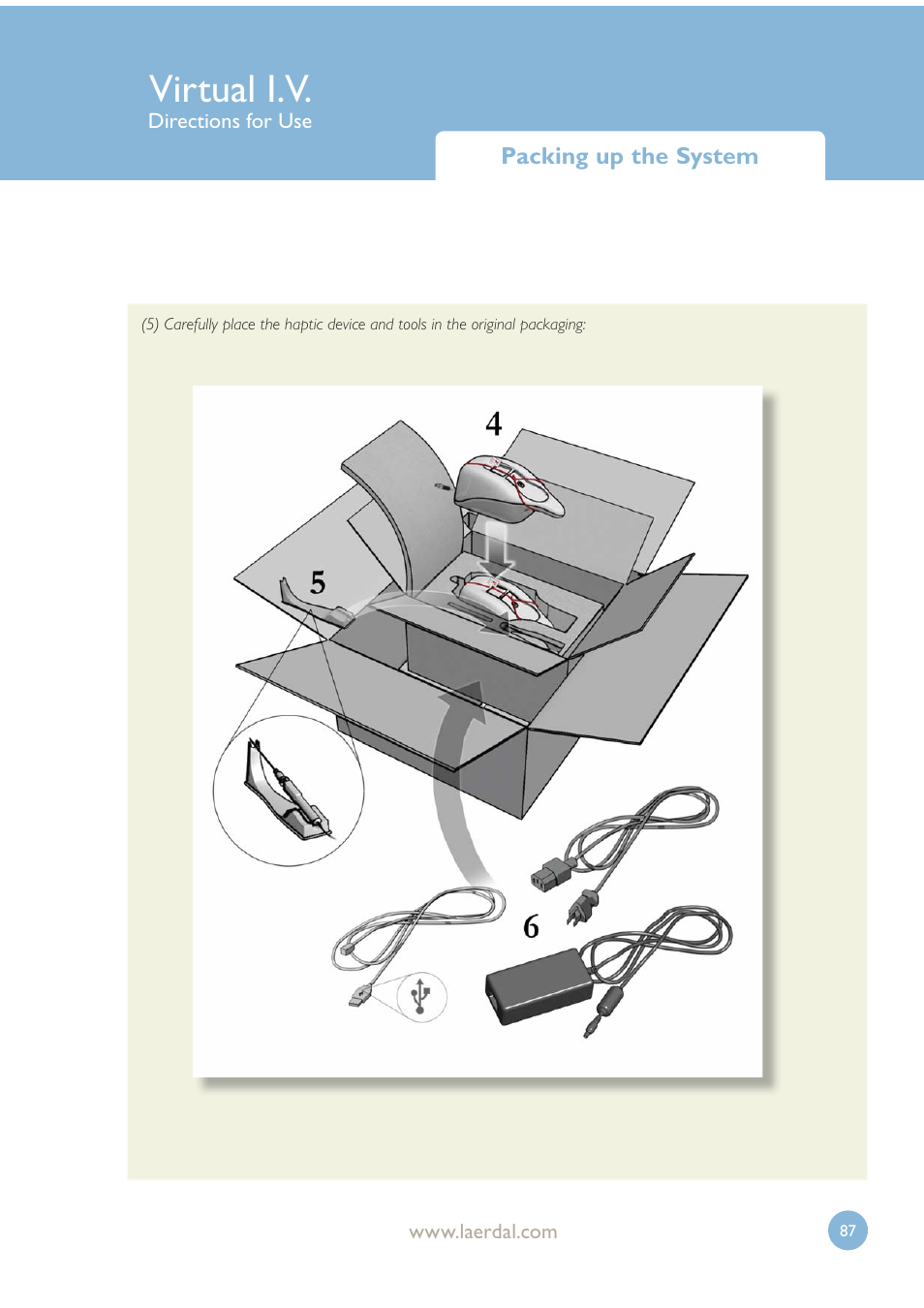 Virtual i.v | Laerdal Virtual IV User Manual | Page 87 / 103