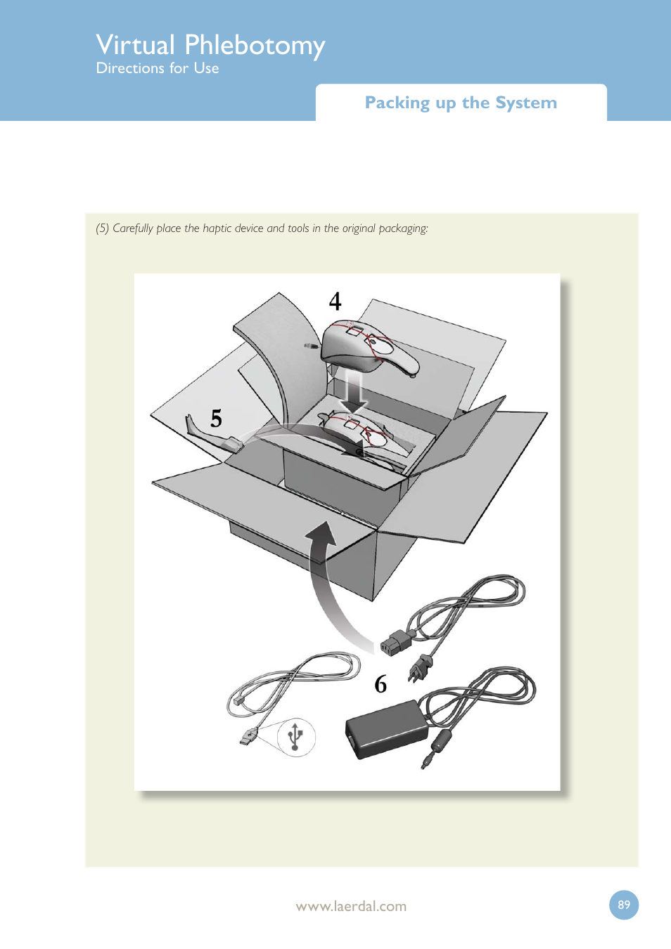 Virtual phlebotomy | Laerdal Virtual Phlebotomy User Manual | Page 89 / 100