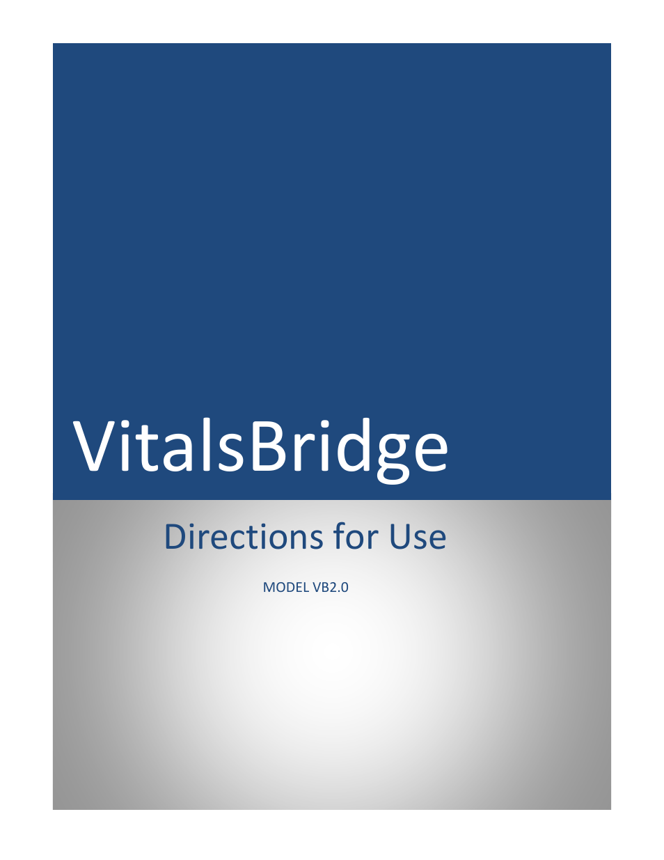 Laerdal VitalsBridge User Manual | 39 pages