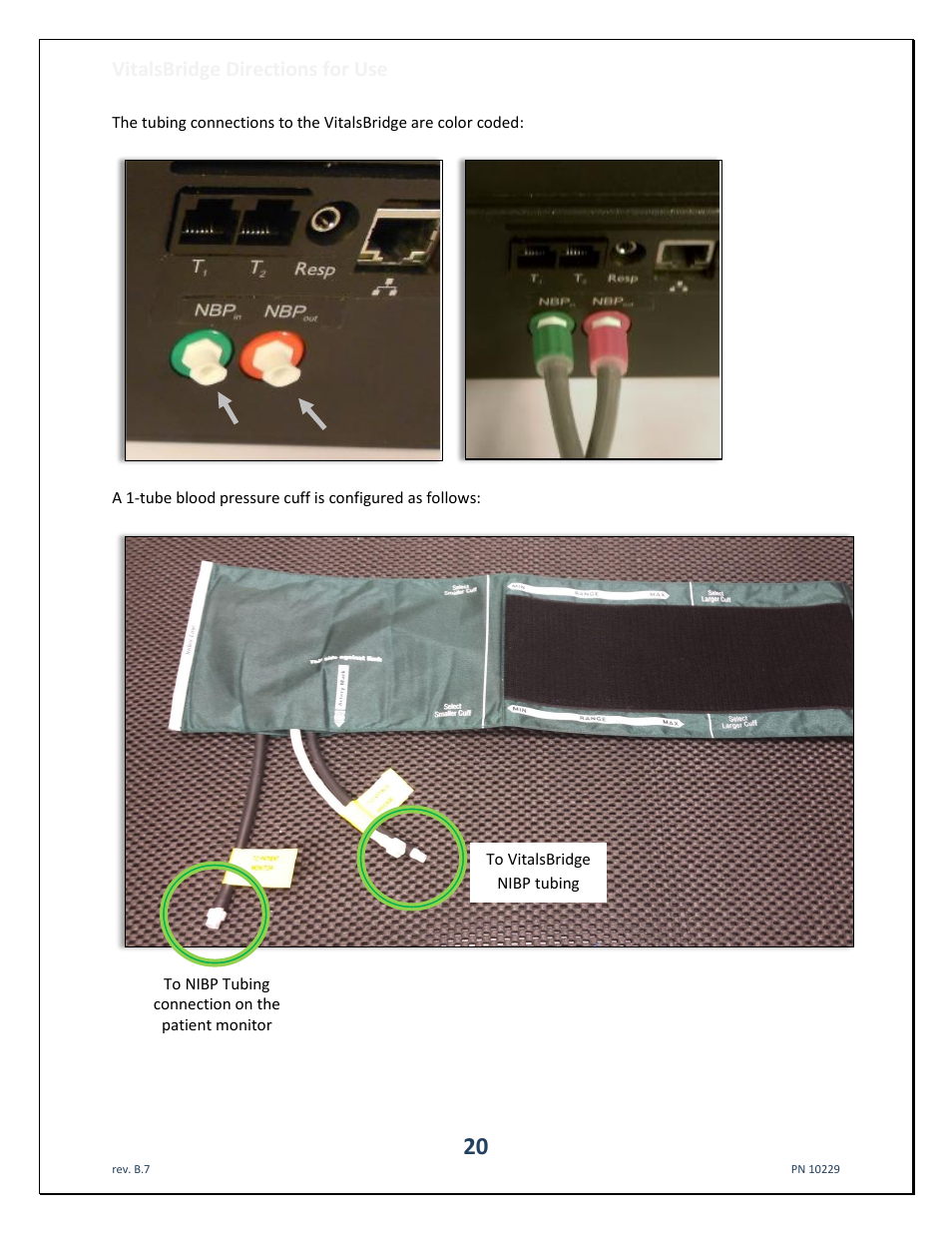 Vitalsbridge directions for use | Laerdal VitalsBridge User Manual | Page 21 / 39