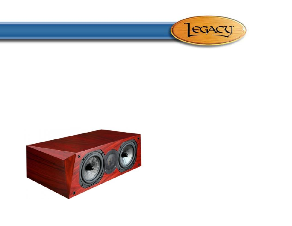 Legacy Audio Cinema HD User Manual | 16 pages