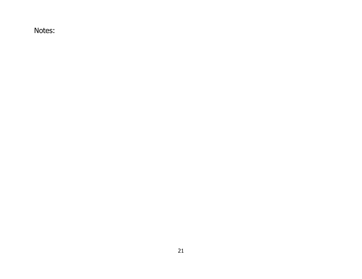 Legacy Audio Expression User Manual | Page 21 / 22