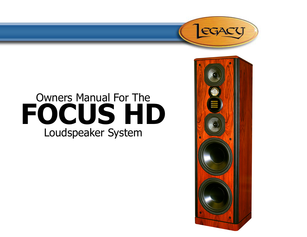 Legacy Audio Focus HD User Manual | 25 pages