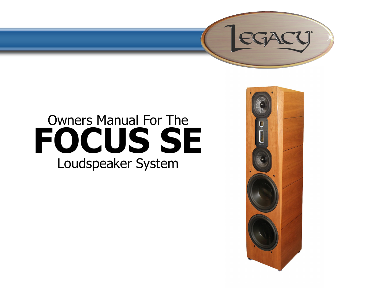 Legacy Audio Focus SE User Manual | 28 pages