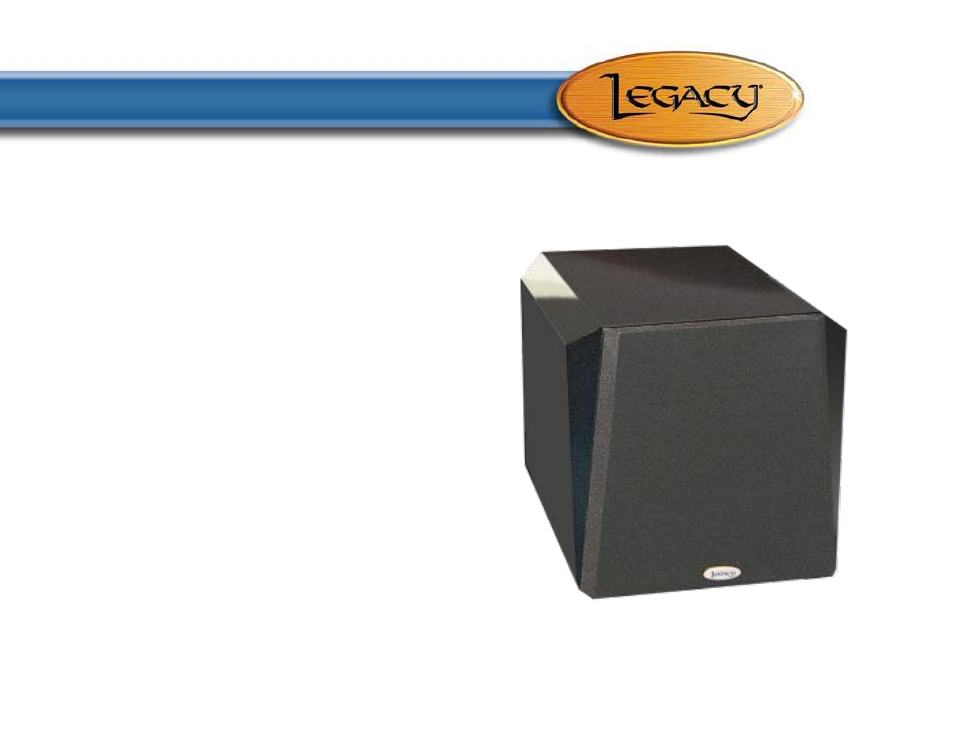 Legacy Audio Metro User Manual | 19 pages