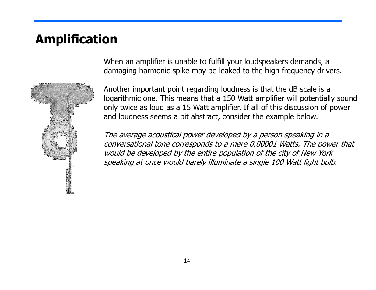 Amplification | Legacy Audio Silhouette User Manual | Page 14 / 19