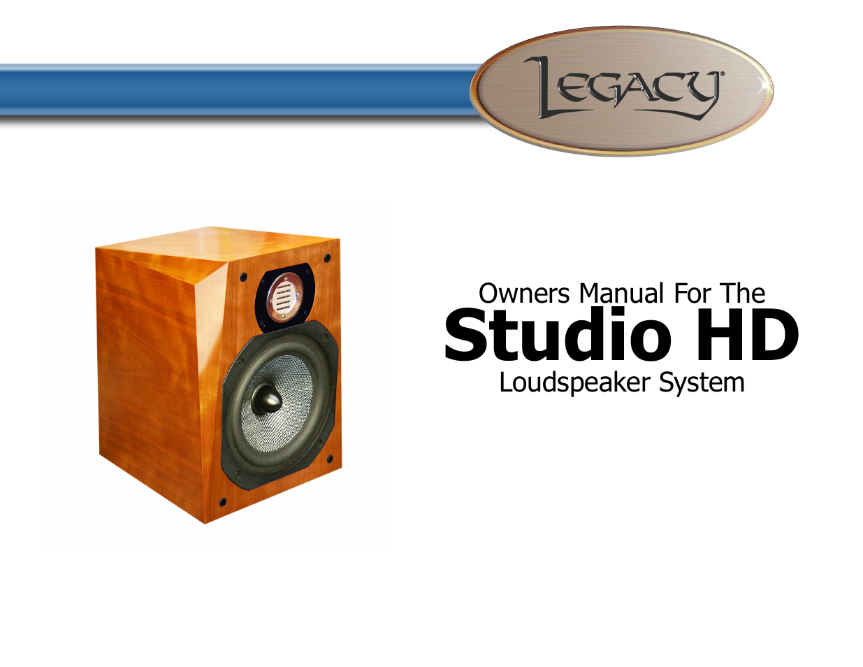 Legacy Audio Studio HD User Manual | 18 pages