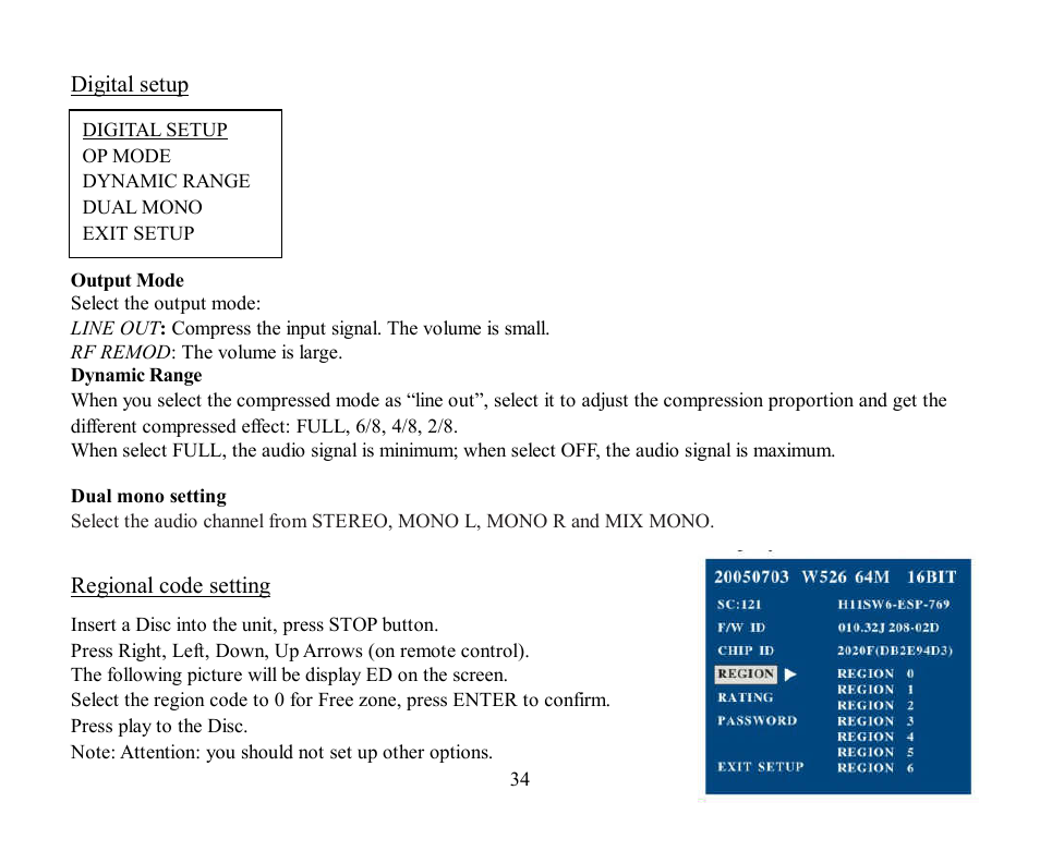 Hyundai H-CMD4002 User Manual | Page 34 / 79