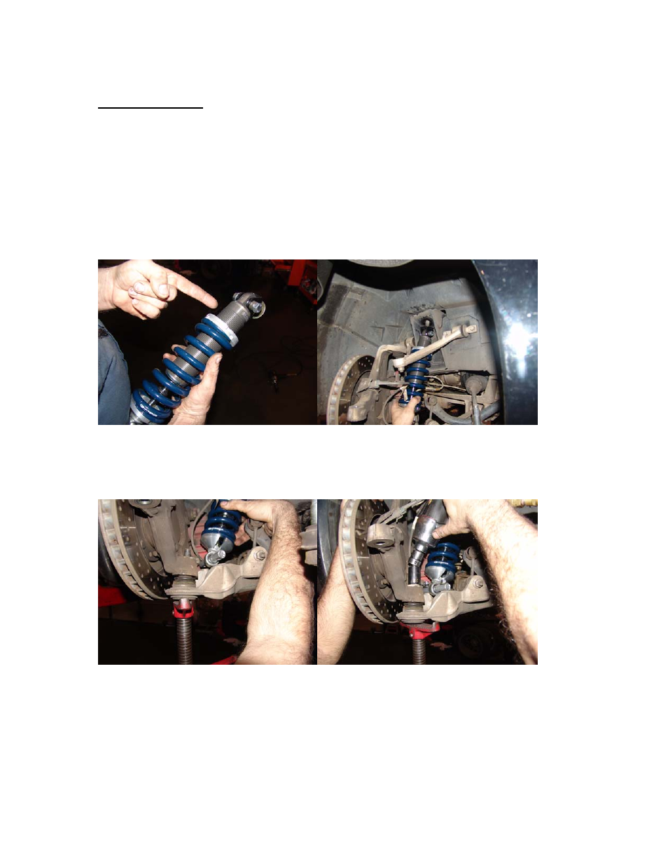 LG Motorsports LG C6 G2 Coil Overs User Manual | Page 7 / 10