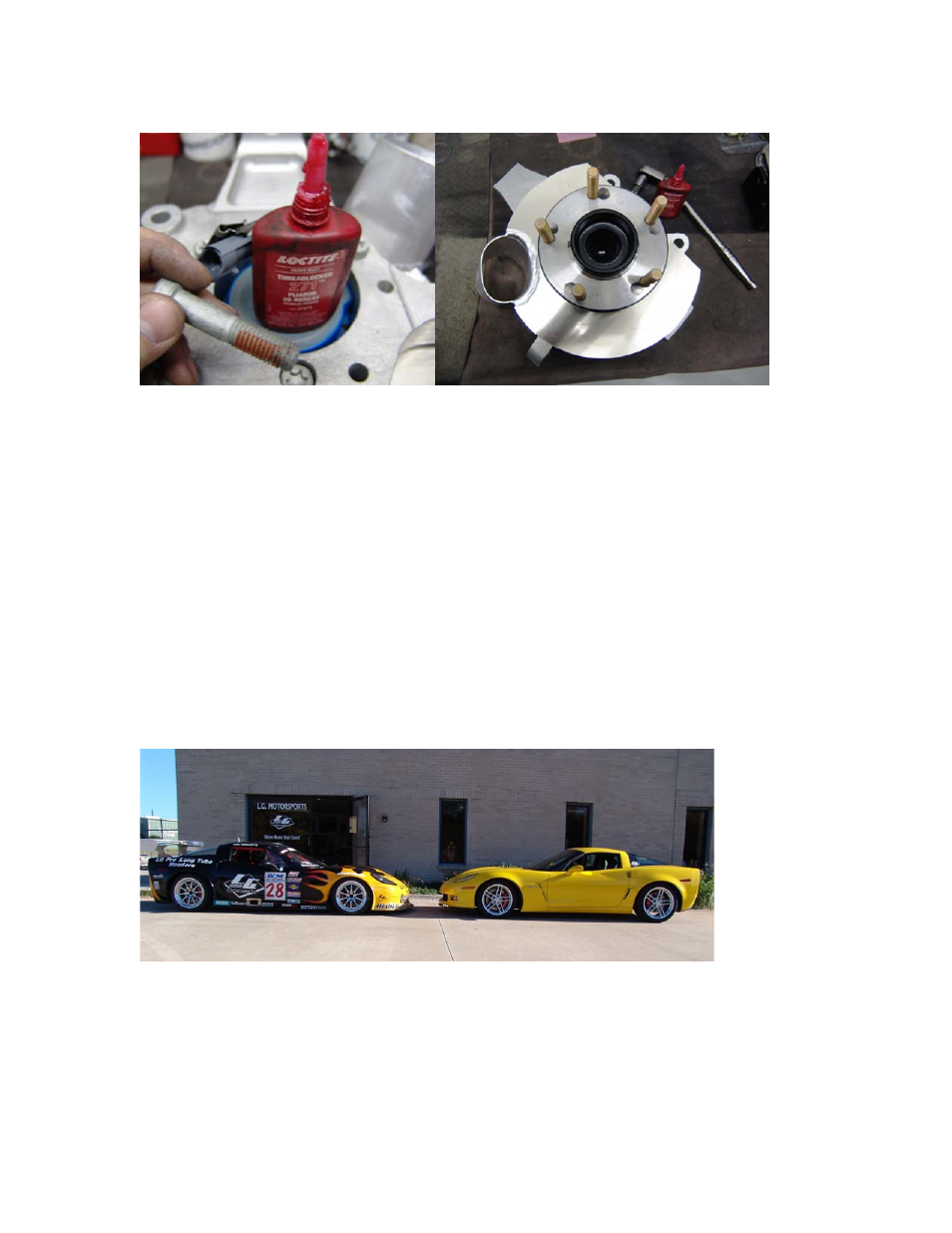 LG Motorsports LG Spindle Duct Kit User Manual | Page 3 / 3