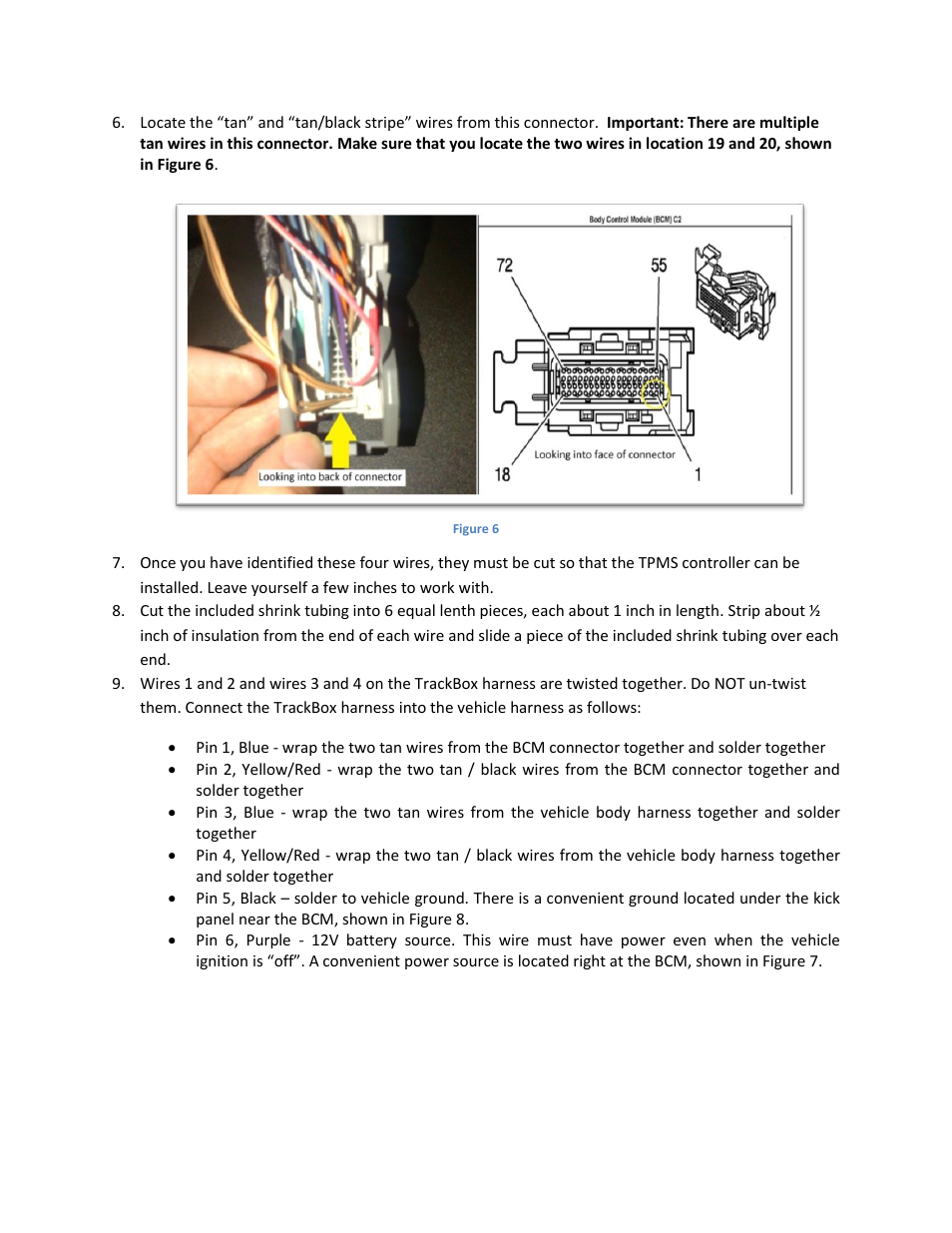LG Motorsports Track Box for C6, Old Design User Manual | Page 6 / 8