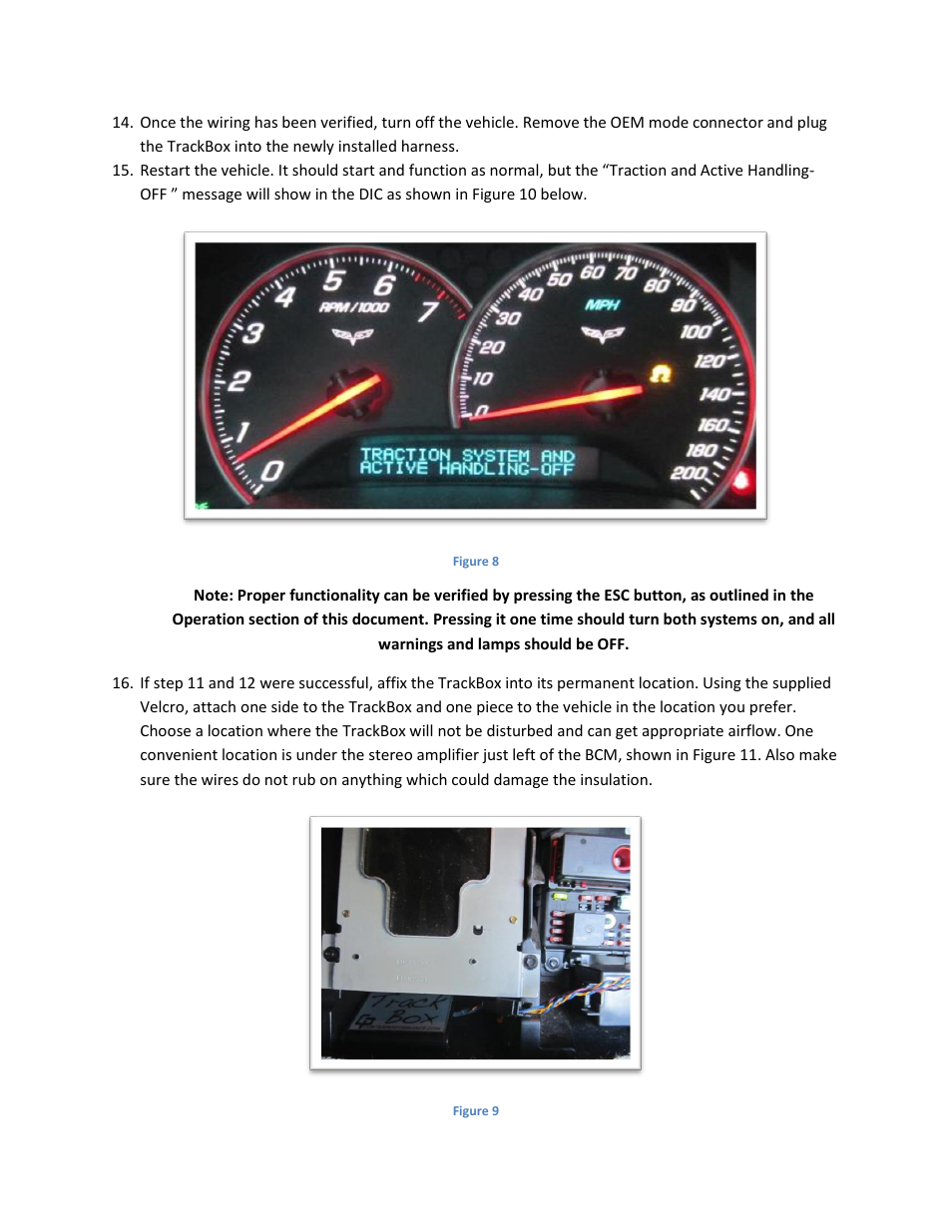 LG Motorsports Track Box for C6, Old Design User Manual | Page 8 / 8