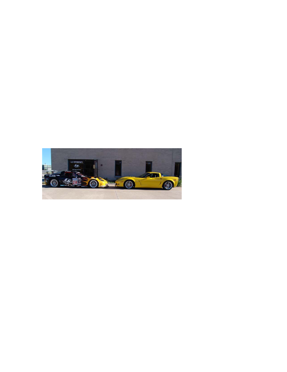 LG Motorsports LG C6 World Challenge Hood User Manual | Page 2 / 2