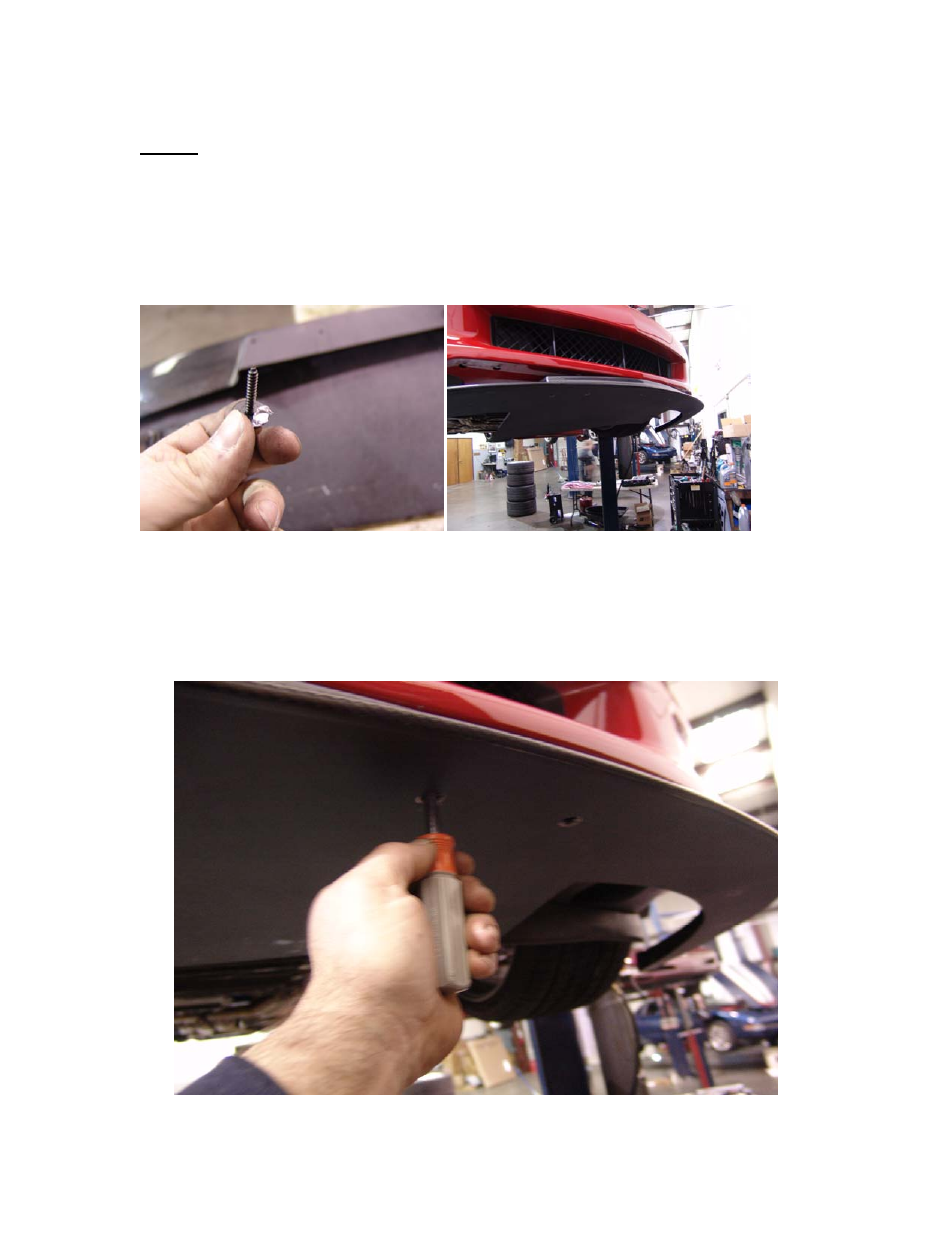 LG Motorsports LG C6 Carbon ZR1 Splitter User Manual | Page 4 / 9