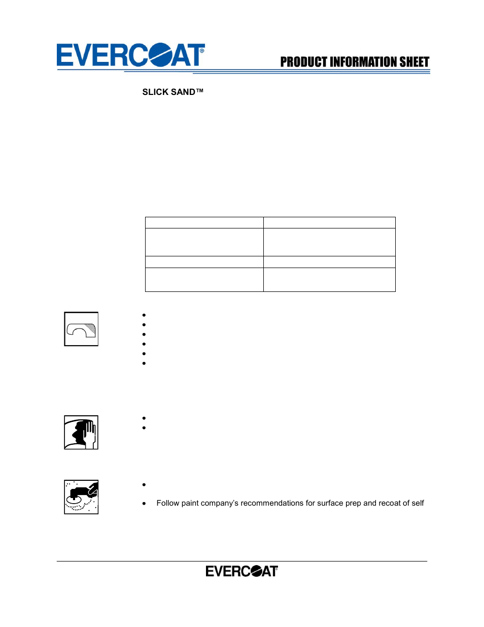 LG Motorsports Slick Sand Primer Info for LG Hood Painting User Manual | 2 pages