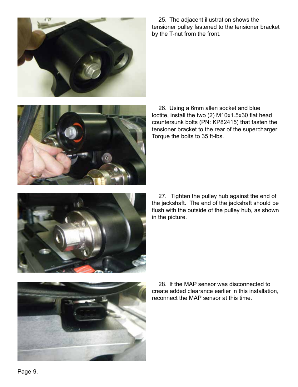 Lingenfelter L220160000 L220280000 Lingenfelter Magnuson Rear Jackshaft Bracket Kit v1.1 User Manual | Page 10 / 13