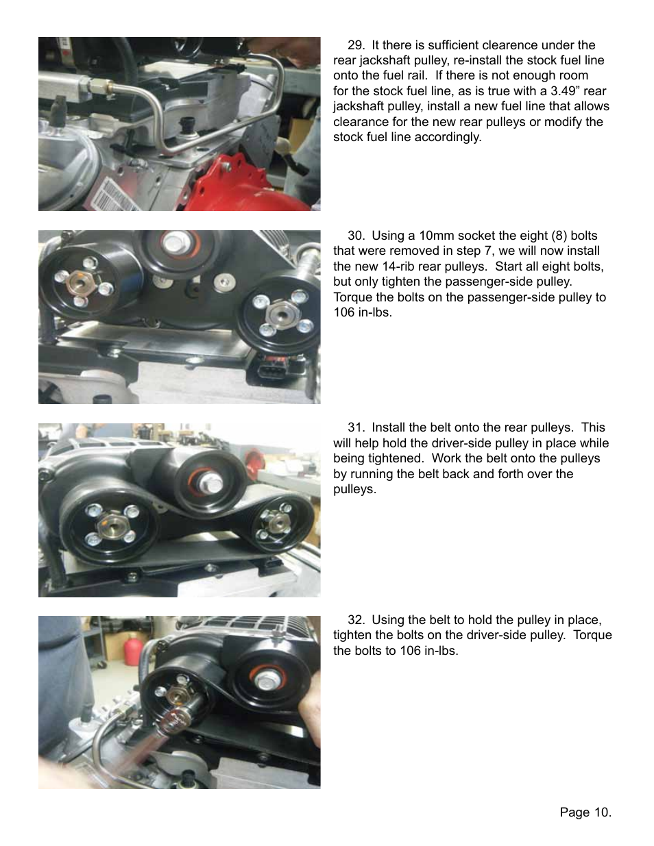 Lingenfelter L220160000 L220280000 Lingenfelter Magnuson Rear Jackshaft Bracket Kit v1.1 User Manual | Page 11 / 13