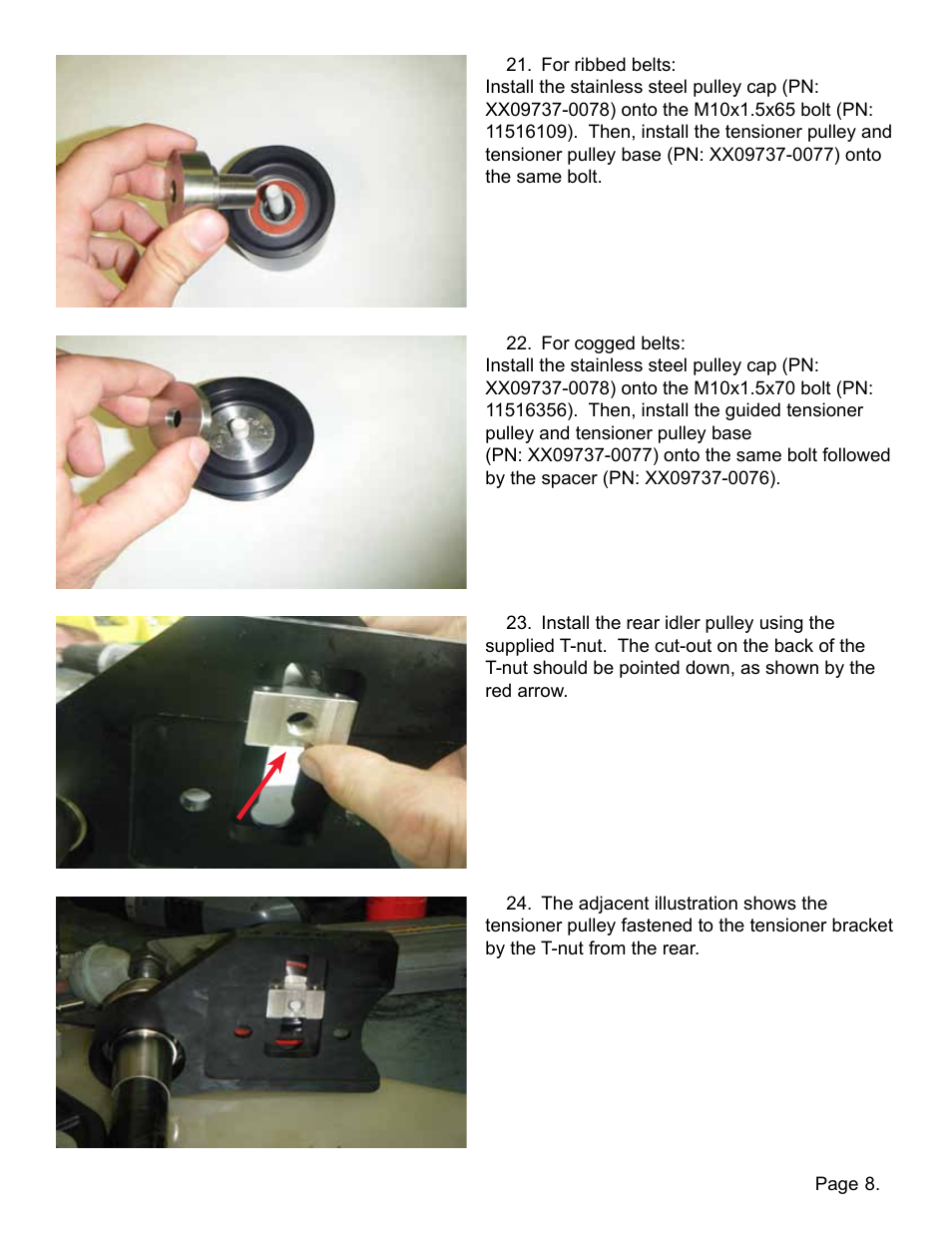 Lingenfelter L220160000 L220280000 Lingenfelter Magnuson Rear Jackshaft Bracket Kit v1.1 User Manual | Page 9 / 13