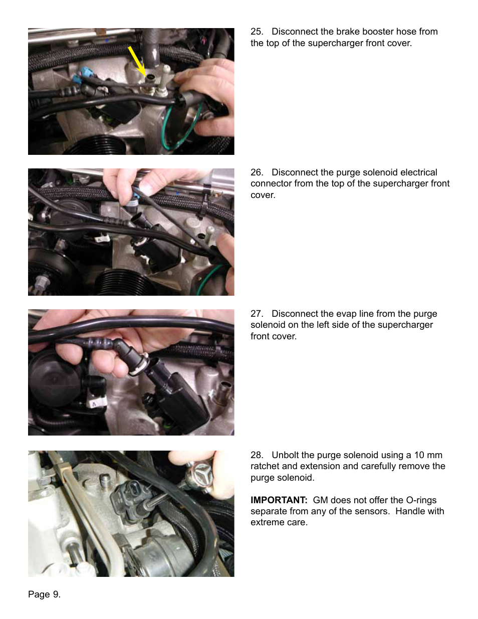 Lingenfelter L250070709 Lingenfelter CTS-V LSA Supercharger Pulley 2009-2012 v1.9 User Manual | Page 10 / 31