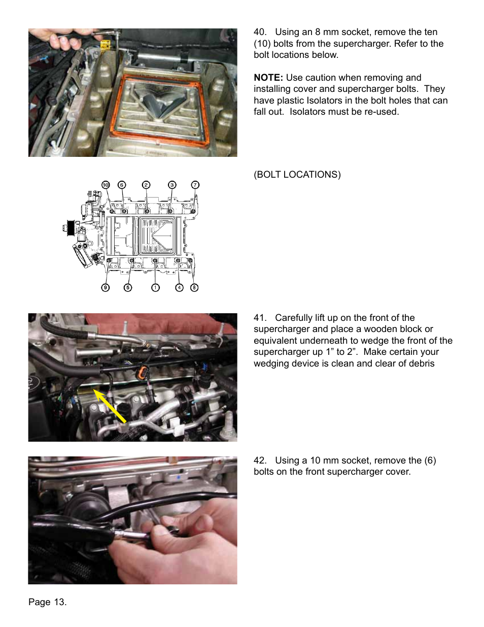 Lingenfelter L250070709 Lingenfelter CTS-V LSA Supercharger Pulley 2009-2012 v1.9 User Manual | Page 14 / 31
