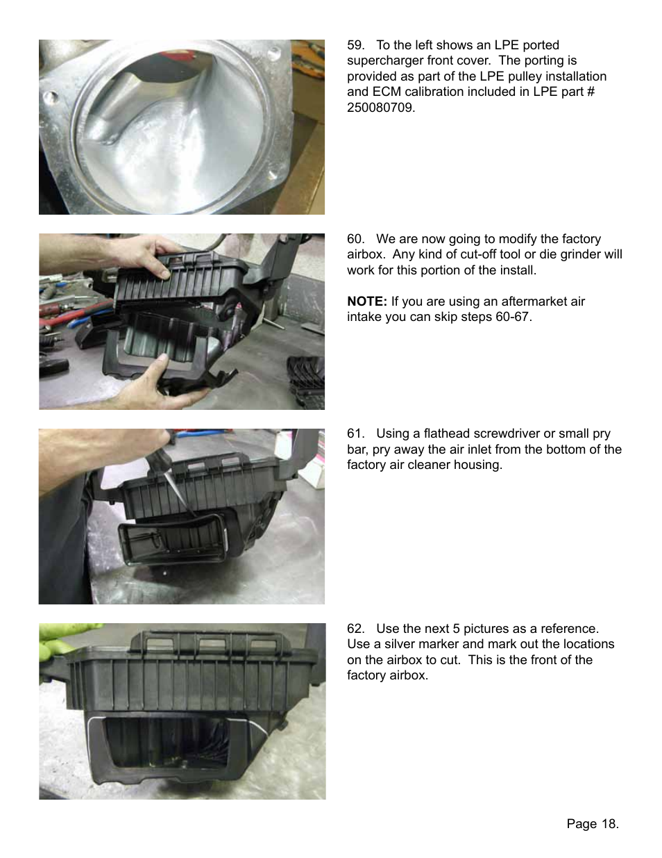 Lingenfelter L250070709 Lingenfelter CTS-V LSA Supercharger Pulley 2009-2012 v1.9 User Manual | Page 19 / 31