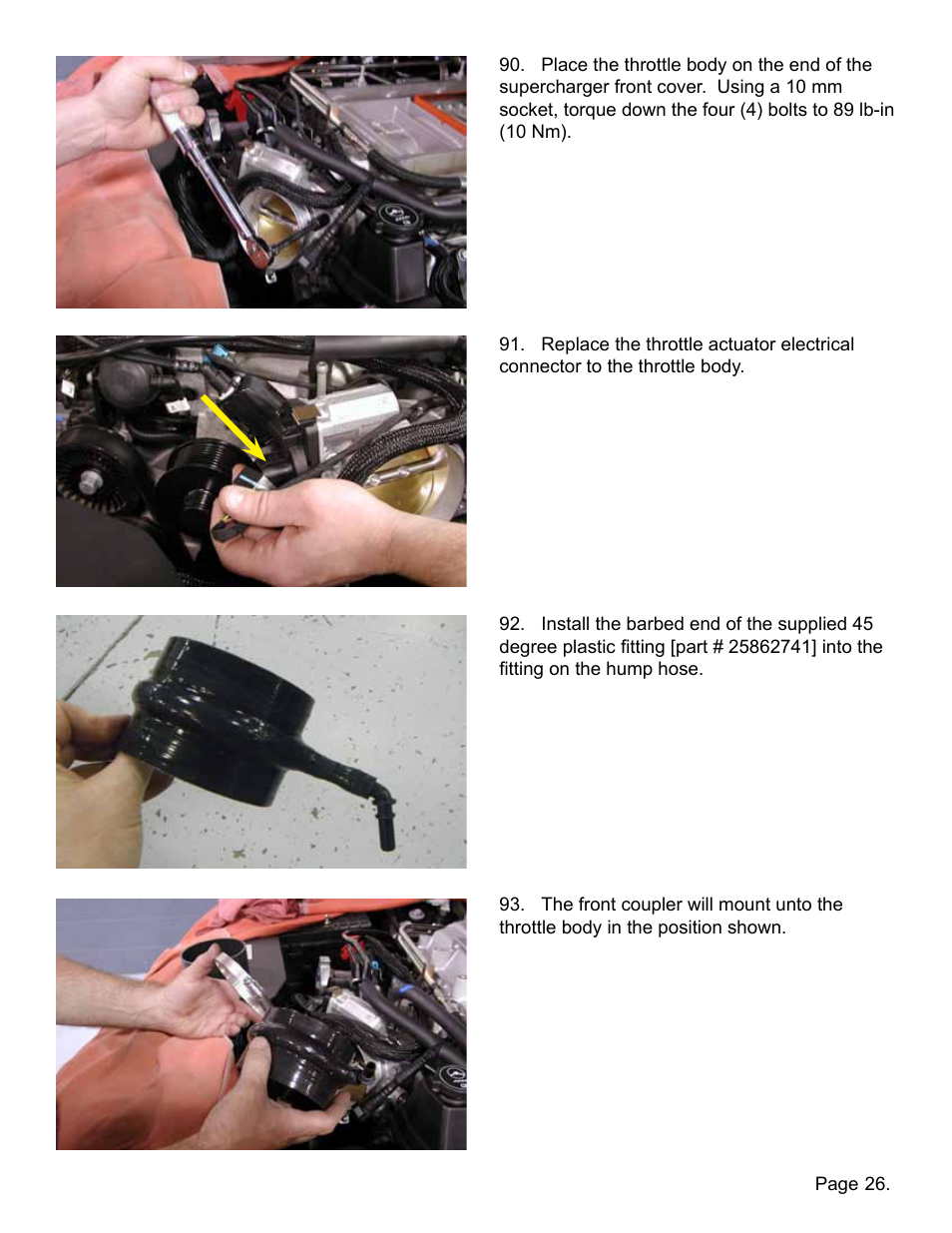 Lingenfelter L250070709 Lingenfelter CTS-V LSA Supercharger Pulley 2009-2012 v1.9 User Manual | Page 27 / 31