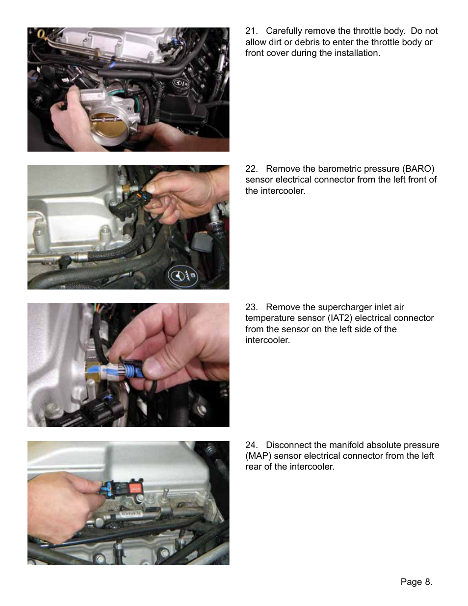 Lingenfelter L250070709 Lingenfelter CTS-V LSA Supercharger Pulley 2009-2012 v1.9 User Manual | Page 9 / 31