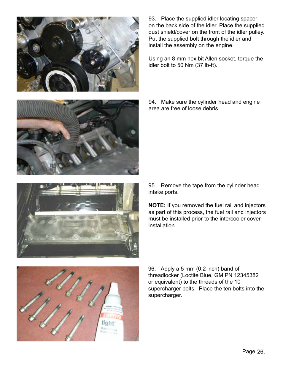 Lingenfelter L250090309 Lingenfelter C6 ZR1 Corvette Supercharger Pulley 2009-12 v1.2 User Manual | Page 27 / 40