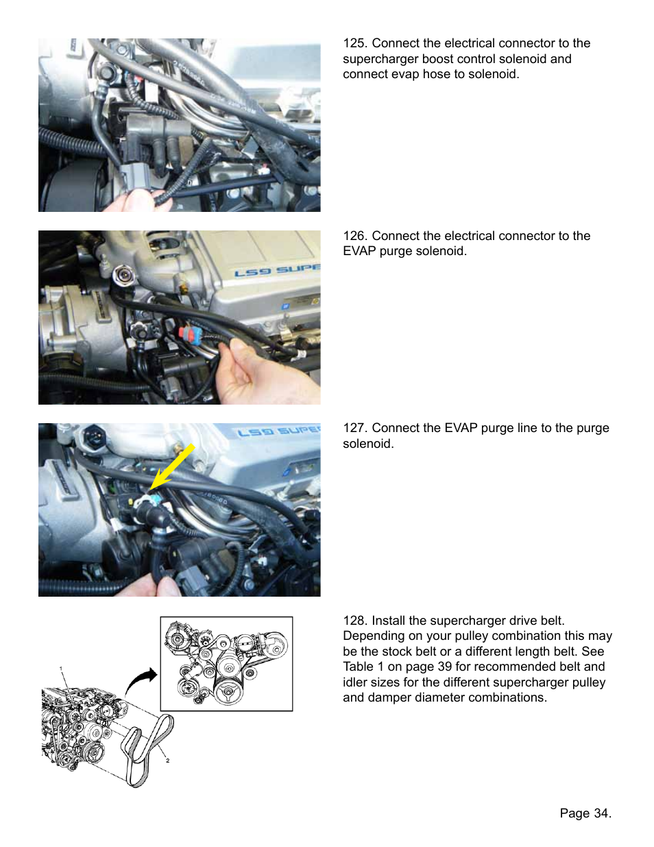 Lingenfelter L250090309 Lingenfelter C6 ZR1 Corvette Supercharger Pulley 2009-12 v1.2 User Manual | Page 35 / 40