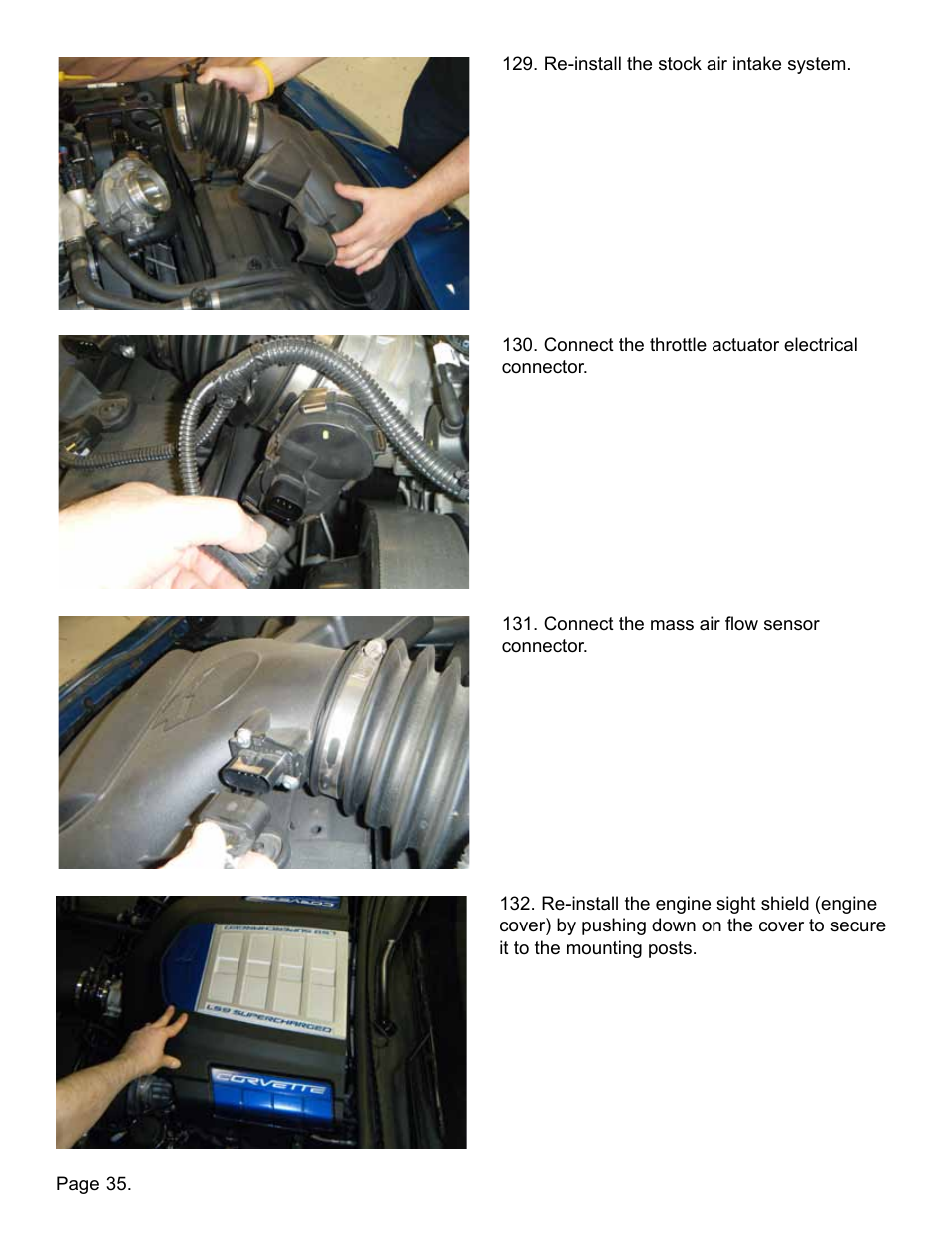 Lingenfelter L250090309 Lingenfelter C6 ZR1 Corvette Supercharger Pulley 2009-12 v1.2 User Manual | Page 36 / 40