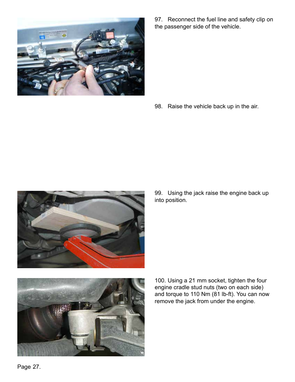 Lingenfelter L250110309 Lingenfelter C6 ZR1 Corvette Supercharger Front Cover 2009-13 v2.2 User Manual | Page 28 / 39