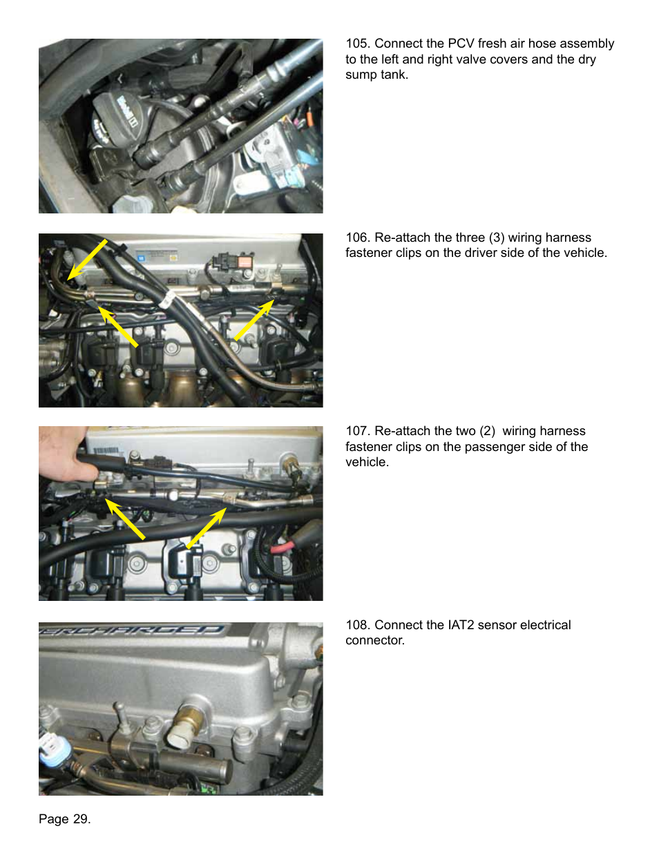 Lingenfelter L250110309 Lingenfelter C6 ZR1 Corvette Supercharger Front Cover 2009-13 v2.2 User Manual | Page 30 / 39