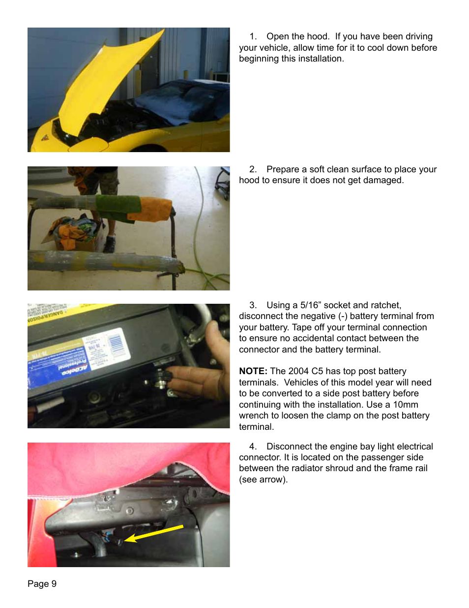 Lingenfelter L250280197 Lingenfelter C5 Corvette E-Force Supercharger Install Kit v2.9 User Manual | Page 10 / 87