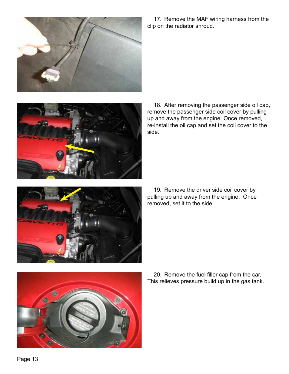 Lingenfelter L250280197 Lingenfelter C5 Corvette E-Force Supercharger Install Kit v2.9 User Manual | Page 14 / 87
