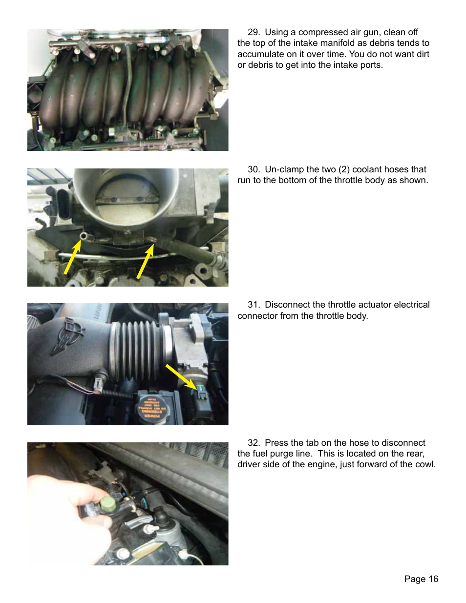 Lingenfelter L250280197 Lingenfelter C5 Corvette E-Force Supercharger Install Kit v2.9 User Manual | Page 17 / 87