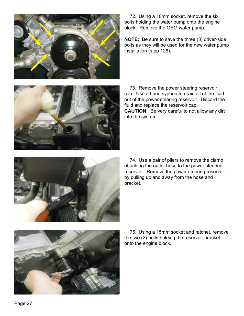 Lingenfelter L250280197 Lingenfelter C5 Corvette E-Force Supercharger Install Kit v2.9 User Manual | Page 28 / 87