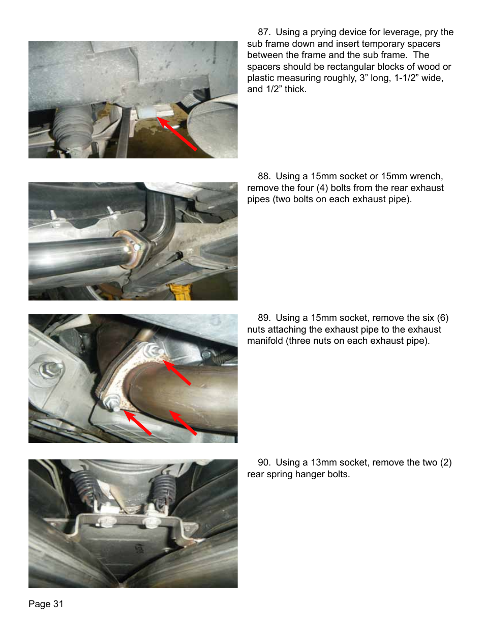 Lingenfelter L250280197 Lingenfelter C5 Corvette E-Force Supercharger Install Kit v2.9 User Manual | Page 32 / 87