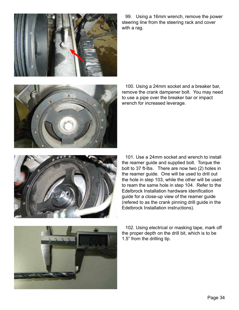Lingenfelter L250280197 Lingenfelter C5 Corvette E-Force Supercharger Install Kit v2.9 User Manual | Page 35 / 87