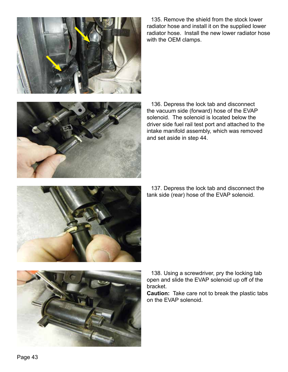 Lingenfelter L250280197 Lingenfelter C5 Corvette E-Force Supercharger Install Kit v2.9 User Manual | Page 44 / 87