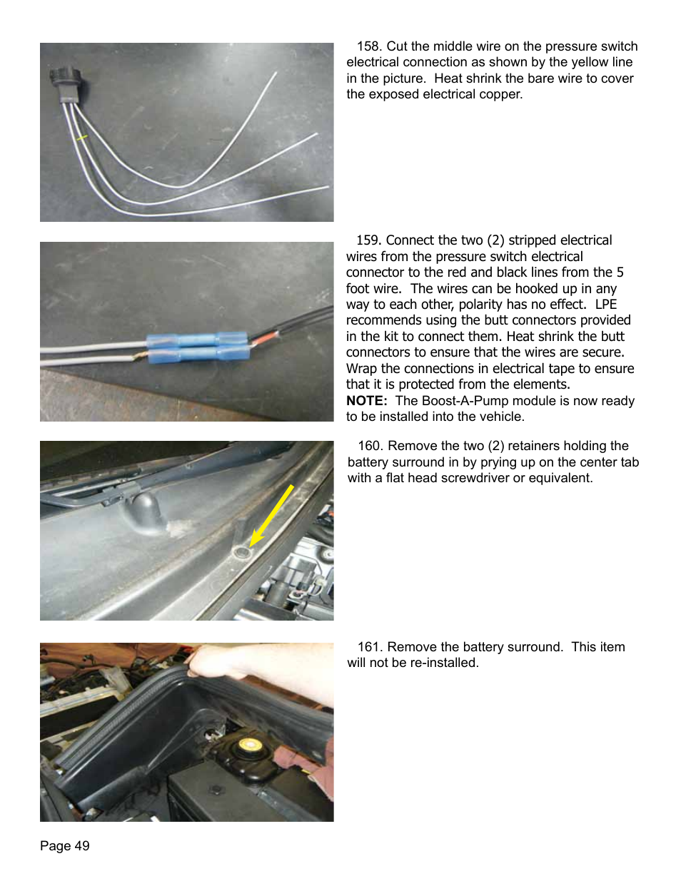 Lingenfelter L250280197 Lingenfelter C5 Corvette E-Force Supercharger Install Kit v2.9 User Manual | Page 50 / 87