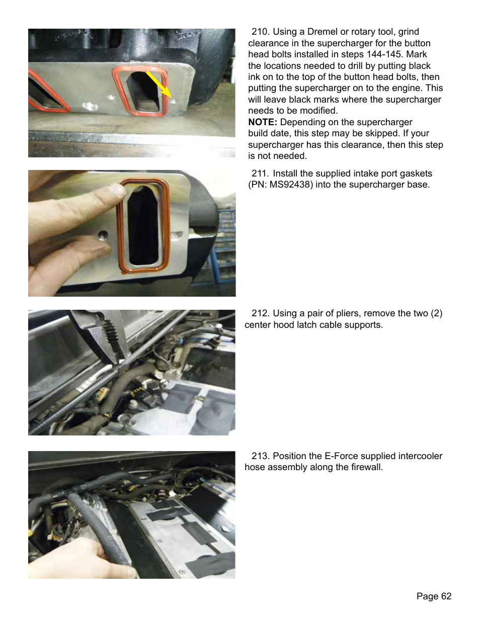 Lingenfelter L250280197 Lingenfelter C5 Corvette E-Force Supercharger Install Kit v2.9 User Manual | Page 63 / 87
