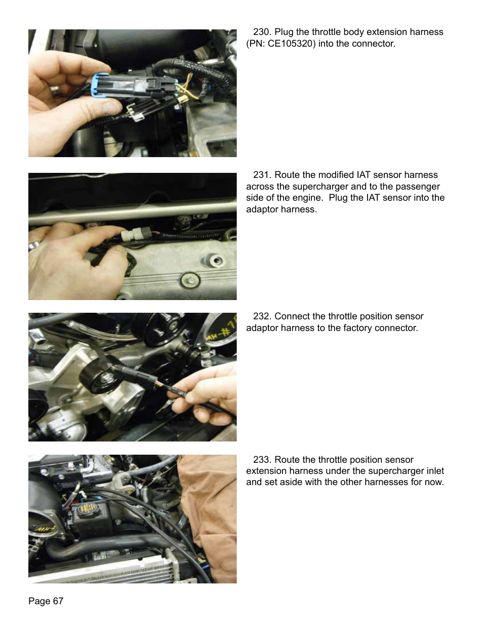Lingenfelter L250280197 Lingenfelter C5 Corvette E-Force Supercharger Install Kit v2.9 User Manual | Page 68 / 87