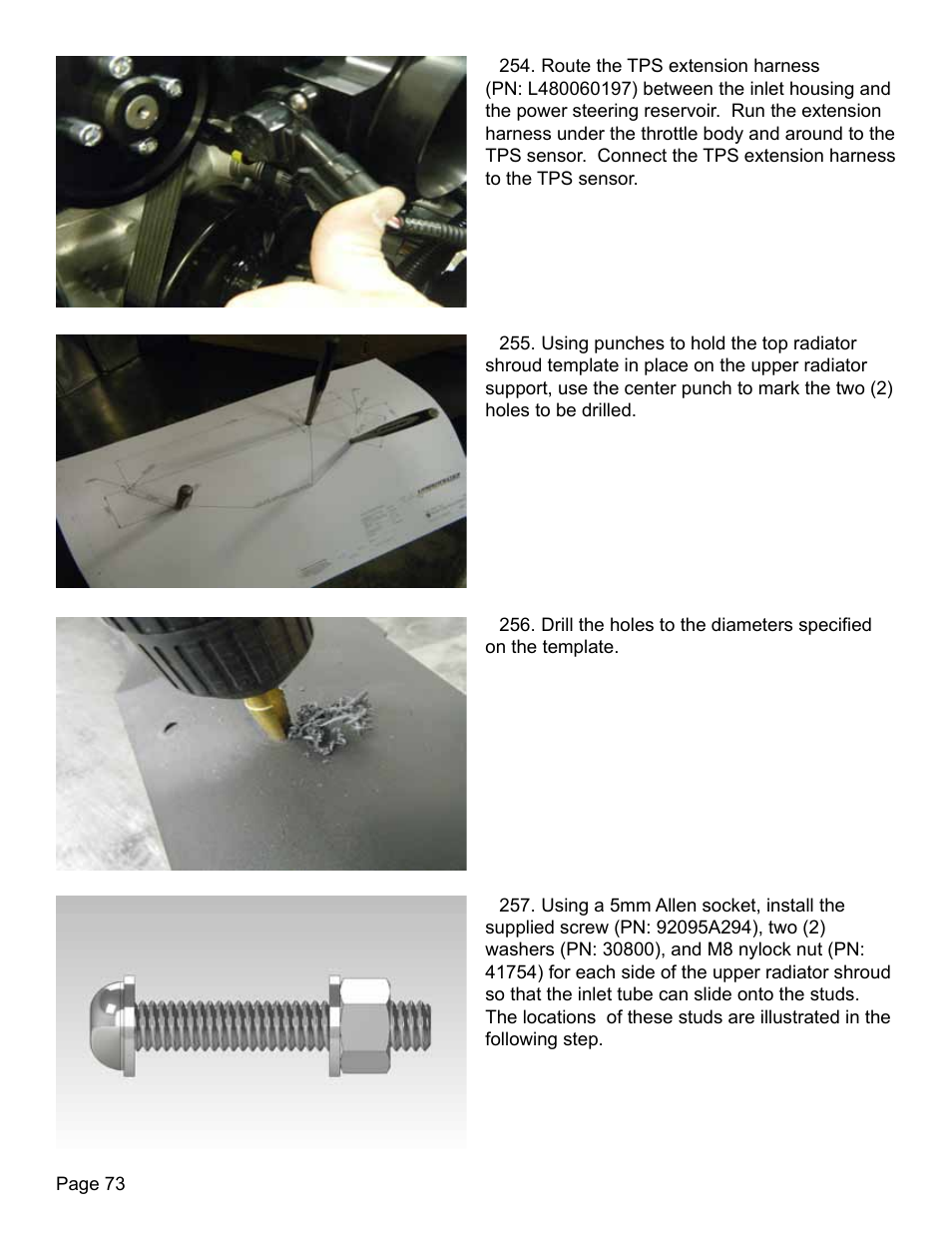 Lingenfelter L250280197 Lingenfelter C5 Corvette E-Force Supercharger Install Kit v2.9 User Manual | Page 74 / 87