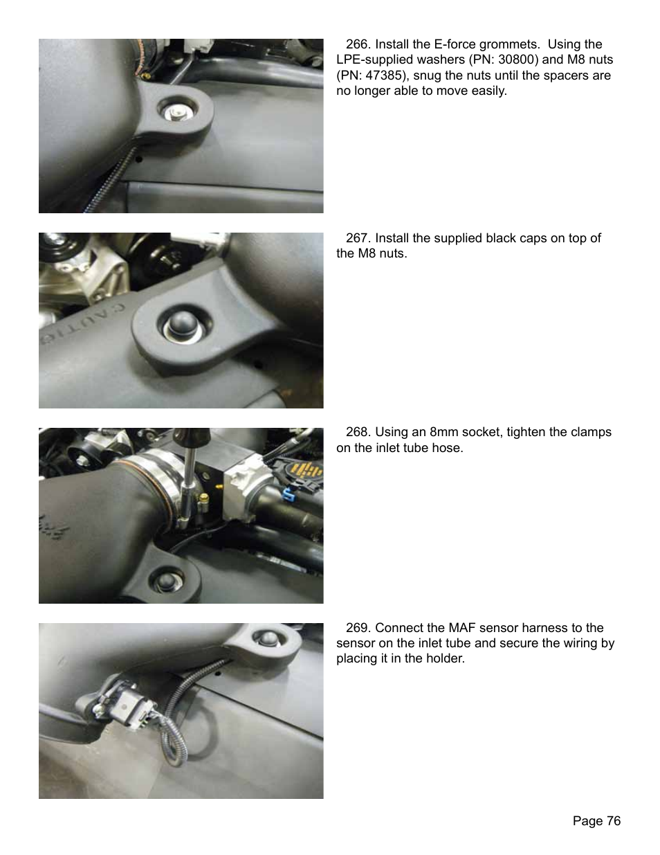 Lingenfelter L250280197 Lingenfelter C5 Corvette E-Force Supercharger Install Kit v2.9 User Manual | Page 77 / 87