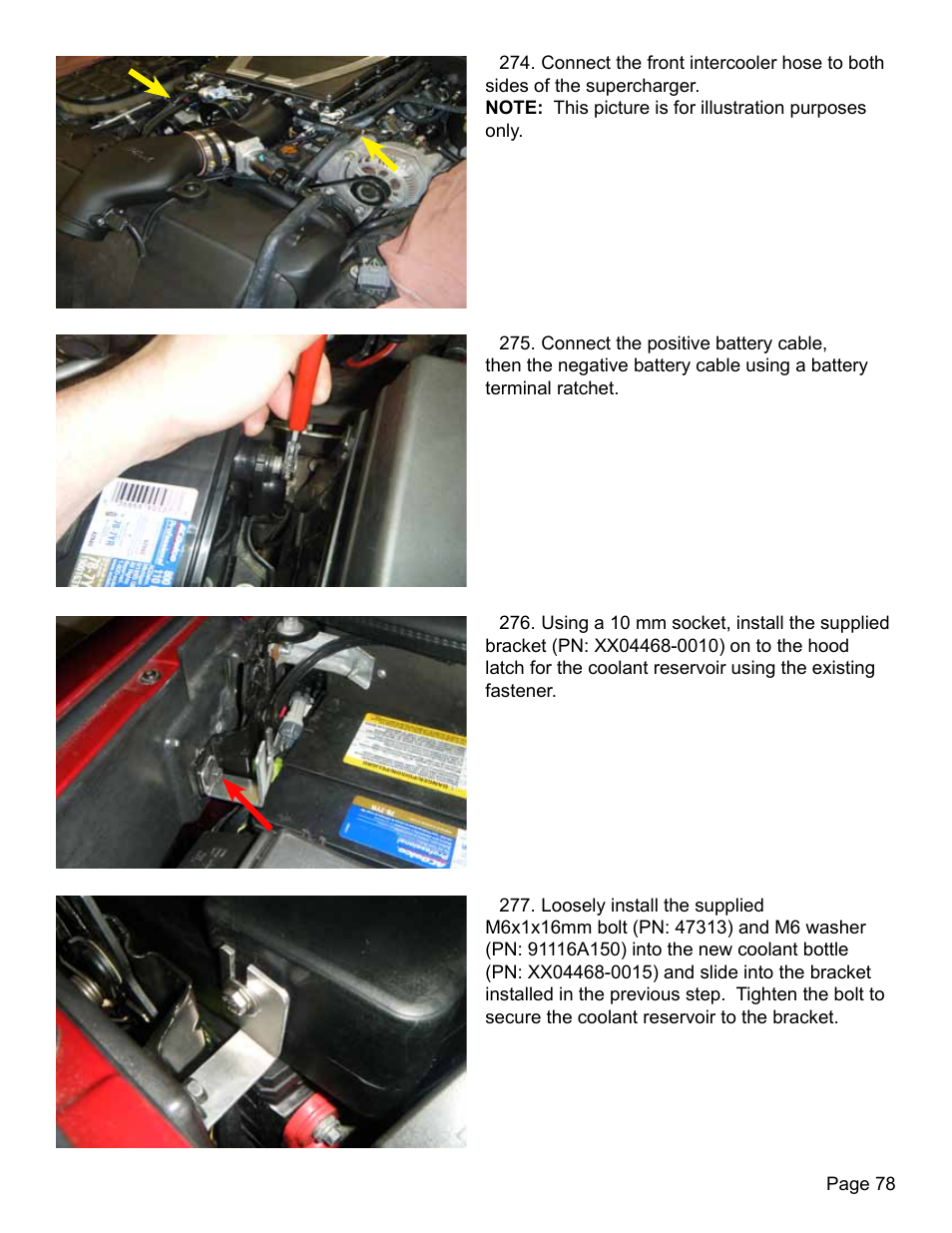 Lingenfelter L250280197 Lingenfelter C5 Corvette E-Force Supercharger Install Kit v2.9 User Manual | Page 79 / 87